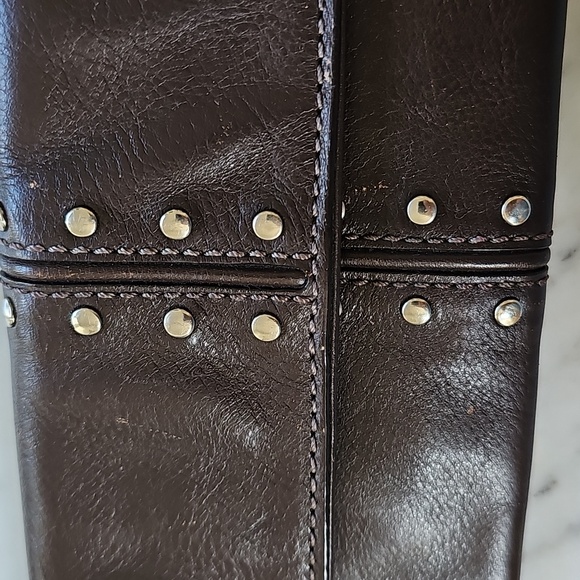 Vintage Michael Kors Leather Studded Wallet - Picture 3 of 11